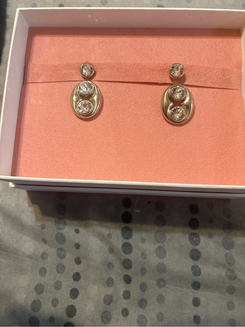 Amina Muaddi Iris Crystal Stone  Earrings - Women Jewelry